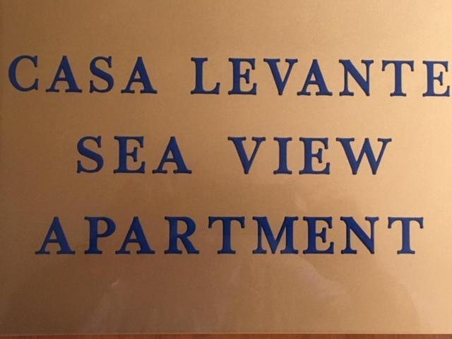 Casa Levante Sea View Apartment Катания Экстерьер фото